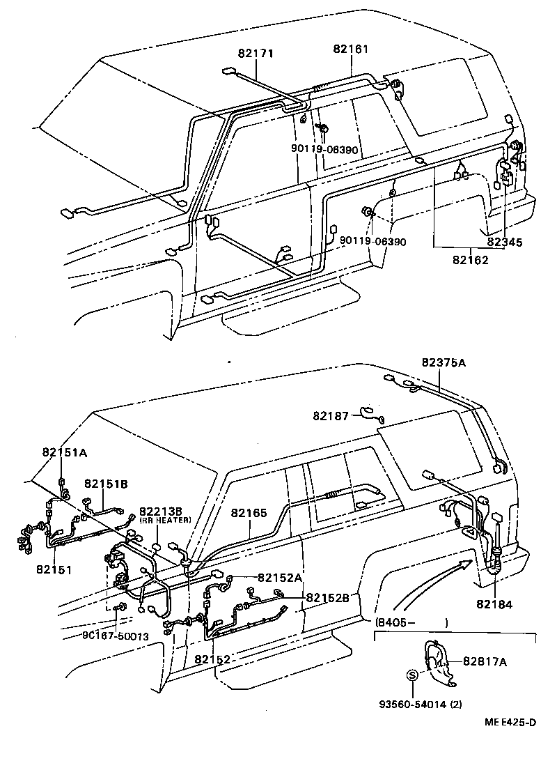  HILUX |  WIRING CLAMP