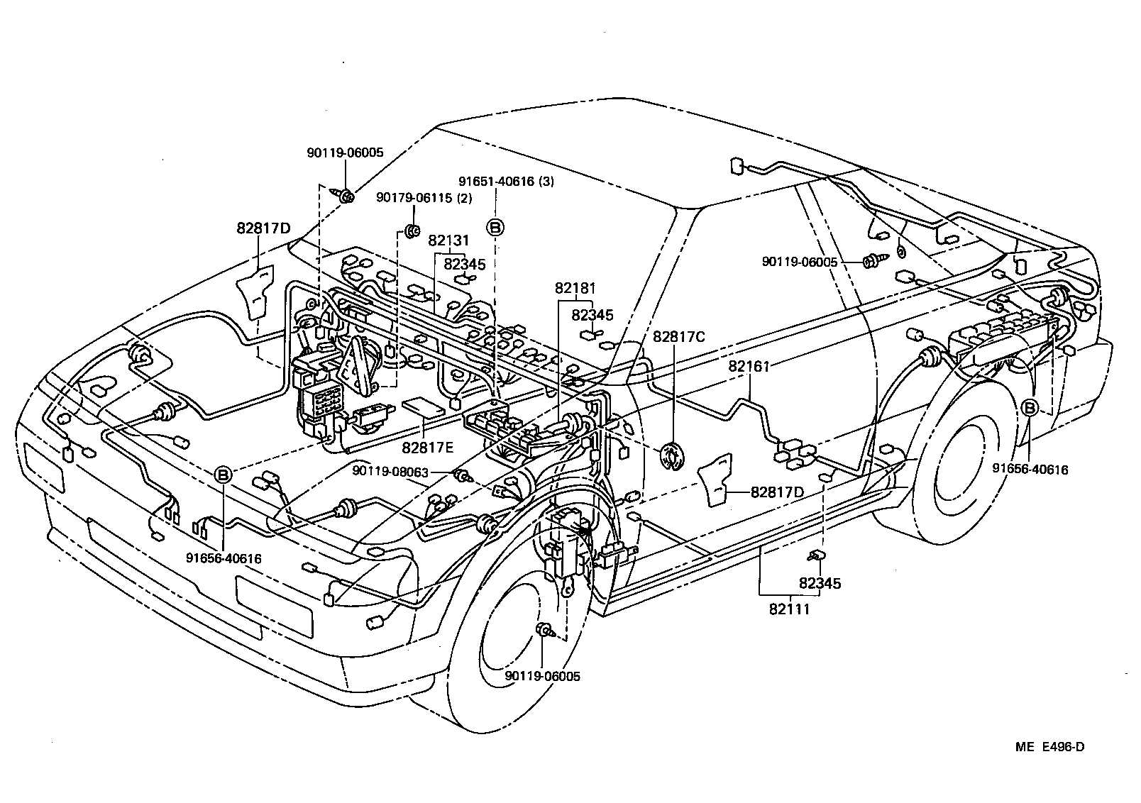  MR2 |  WIRING CLAMP