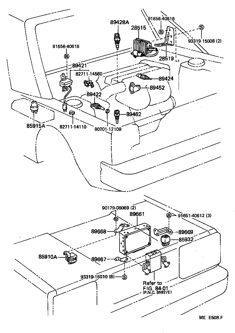  MR2 |  ELECTRONIC FUEL INJECTION SYSTEM