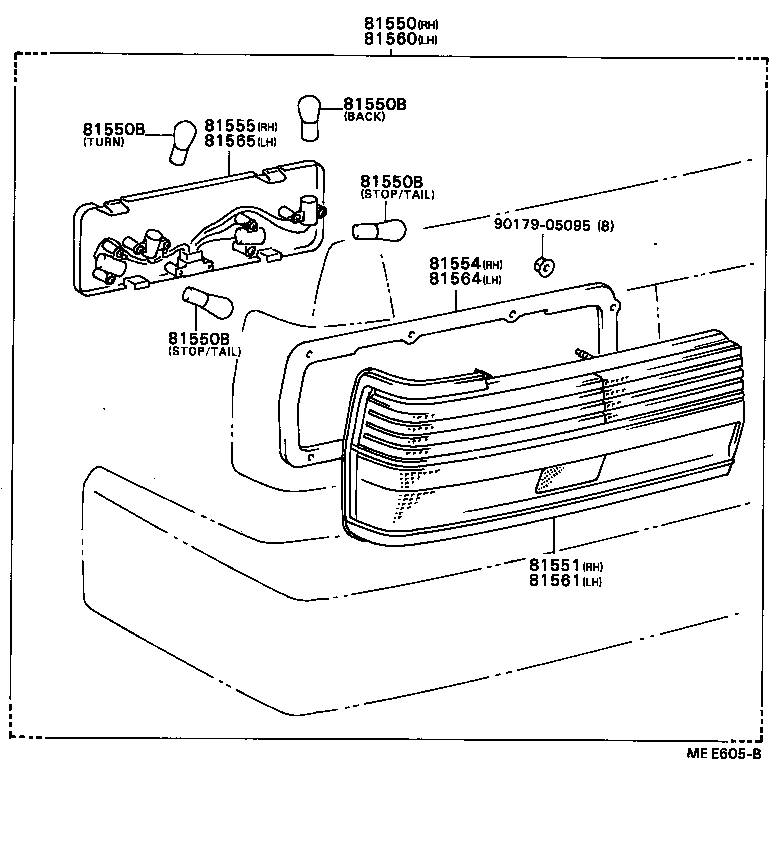  MARK 2 |  REAR COMBINATION LAMP