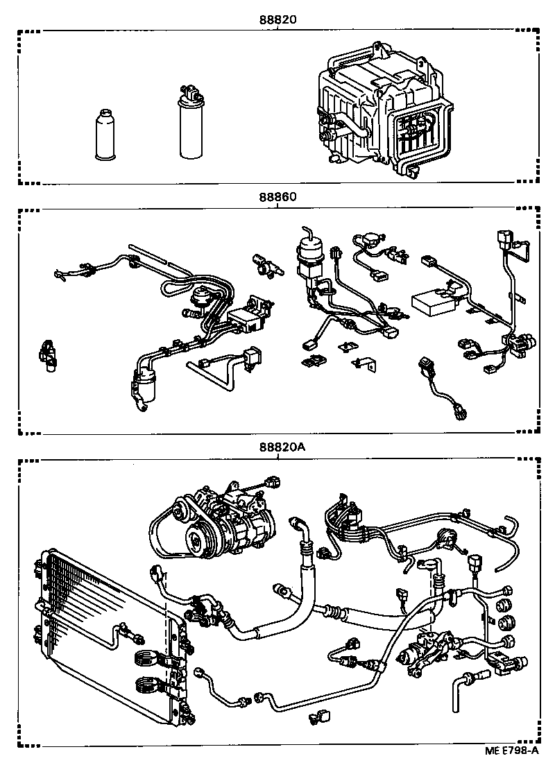  CHASER |  HEATING AIR CONDITIONING SET