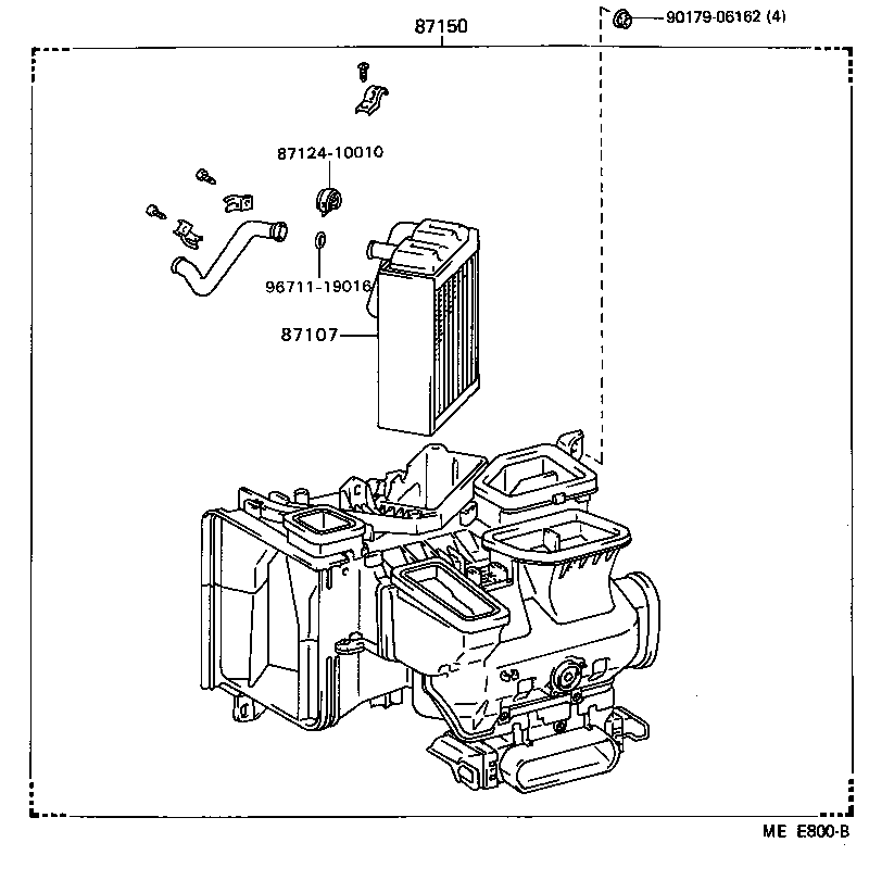  CHASER |  HEATING AIR CONDITIONING HEATER UNIT BLOWER