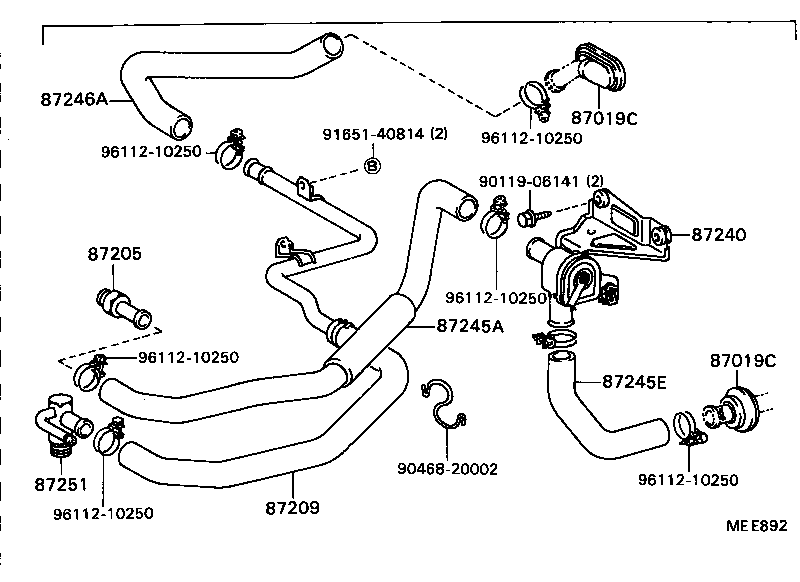  CHASER |  HEATING AIR CONDITIONING WATER PIPING