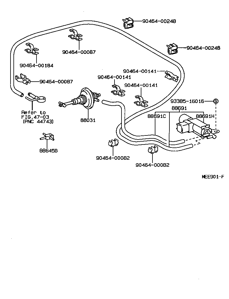  MARK 2 V WG |  HEATING AIR CONDITIONING VACUUM PIPING