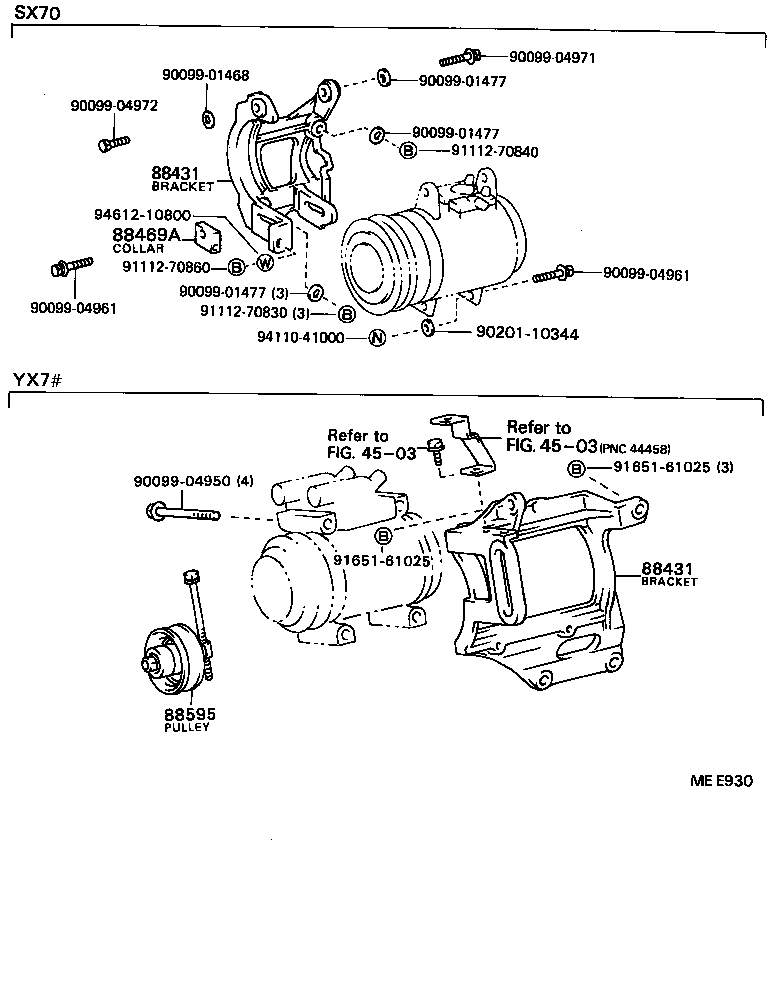  CHASER |  HEATING AIR CONDITIONING COMPRESSOR