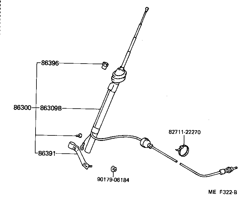  LAND CRUISER S T H T |  ANTENNA
