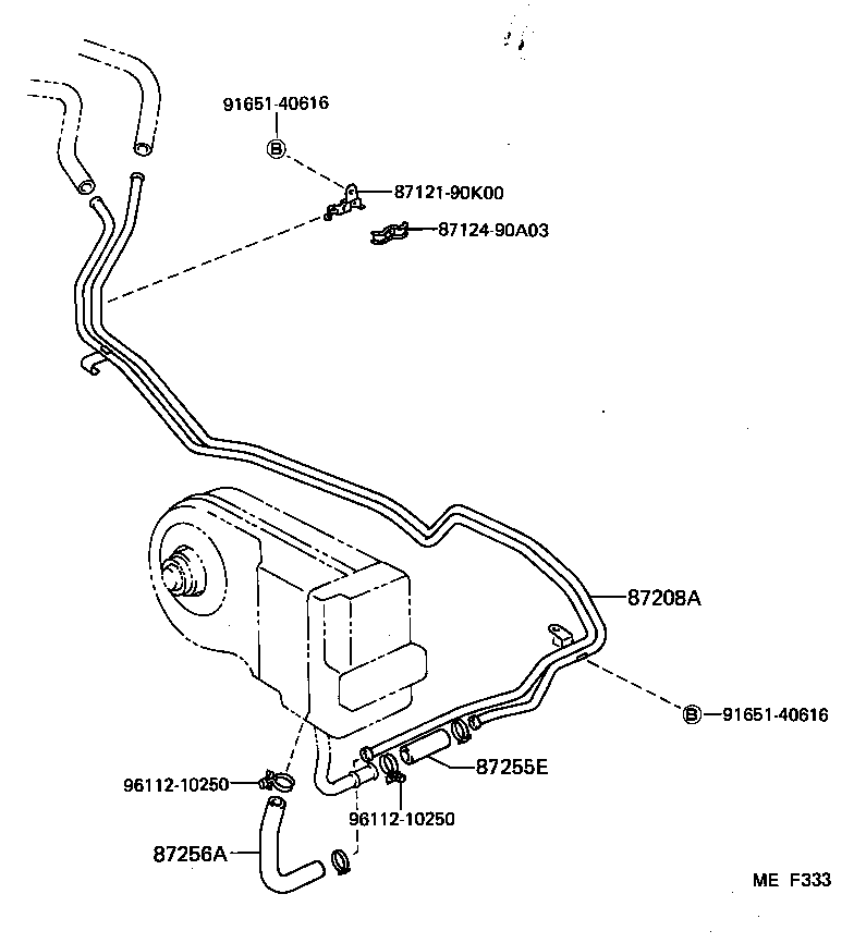  LAND CRUISER S T H T |  HEATING AIR CONDITIONING WATER PIPING