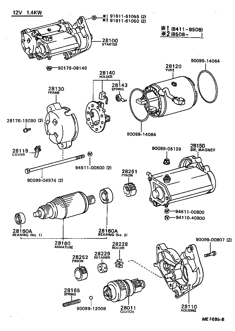  HILUX |  STARTER