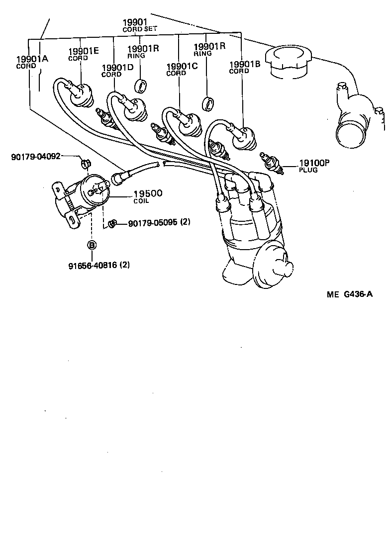  TOYOACE DYNA |  IGNITION COIL SPARK PLUG