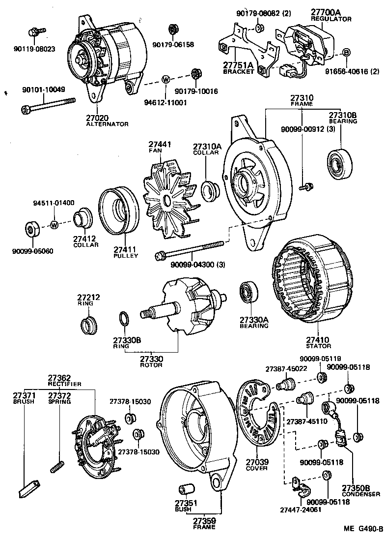  LITEACE VAN WAGON |  ALTERNATOR