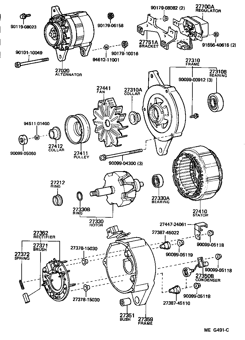  LITEACE VAN WAGON |  ALTERNATOR
