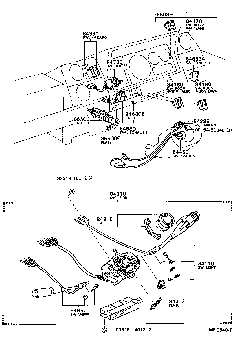  DYNA TOYOACE QUICK |  SWITCH RELAY COMPUTER