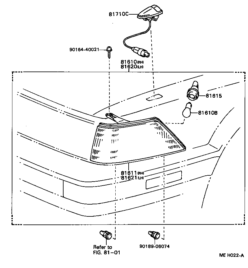  SOARER |  FRONT CLEARANCE LAMP