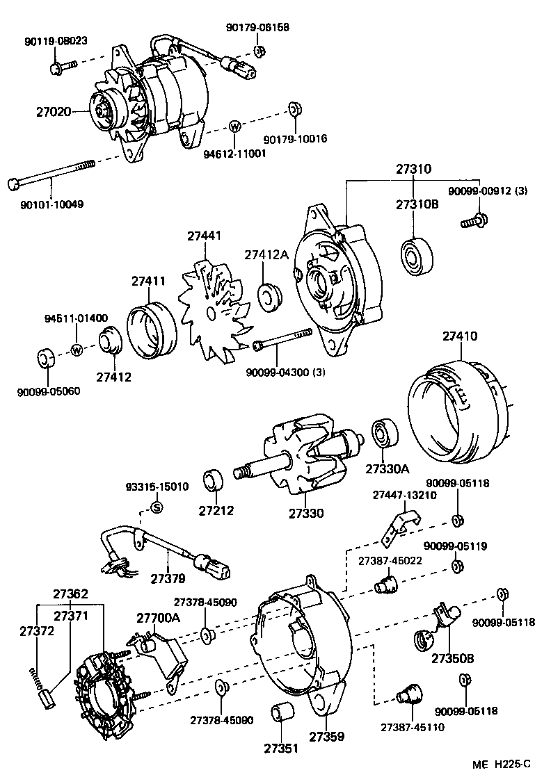  LITEACE VAN WAGON |  ALTERNATOR
