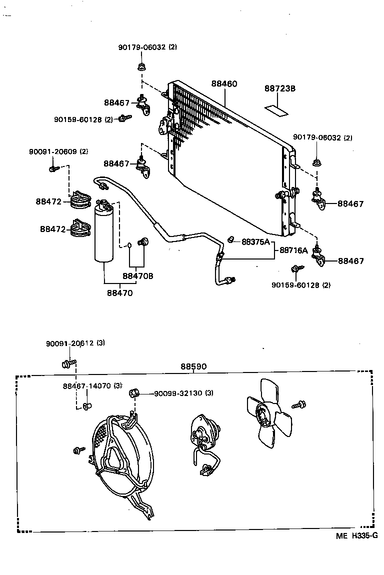 MARK 2 V WG |  HEATING AIR CONDITIONING COOLER PIPING