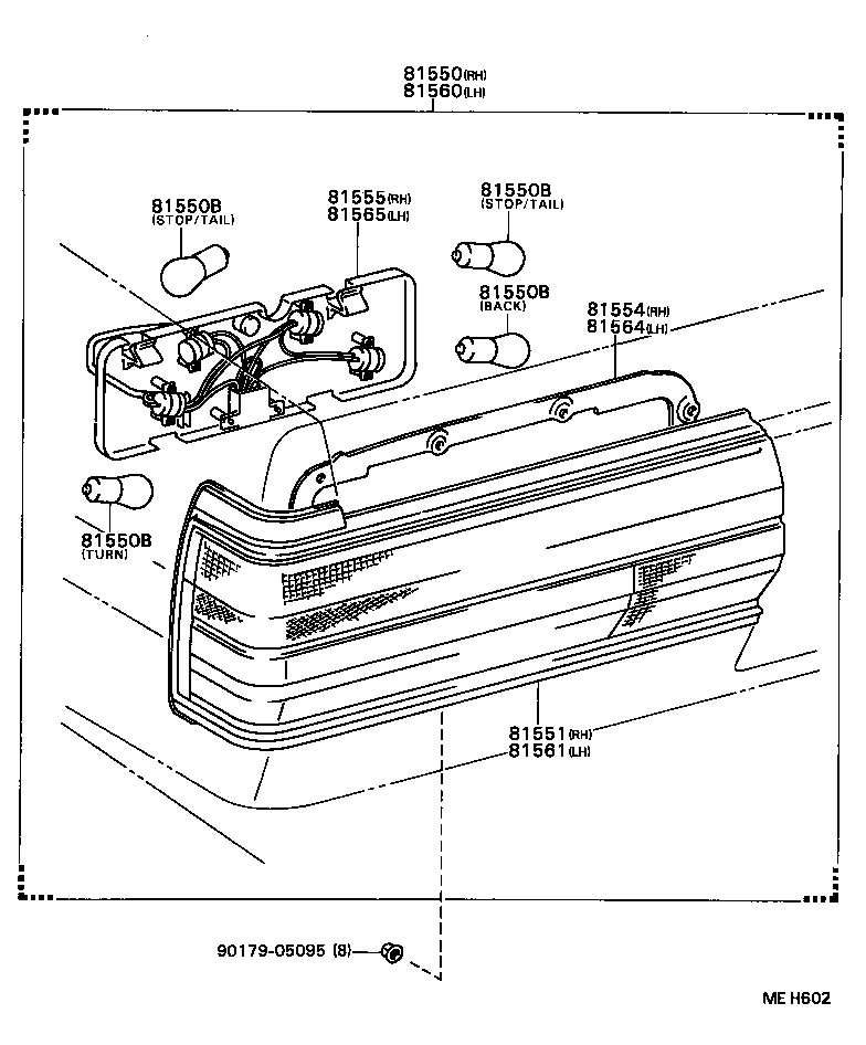  MARK 2 |  REAR COMBINATION LAMP