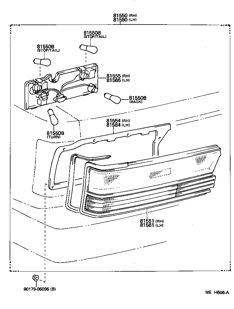  CHASER |  REAR COMBINATION LAMP