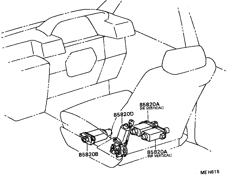  CHASER |  SEAT MOTOR SEAT HEATER