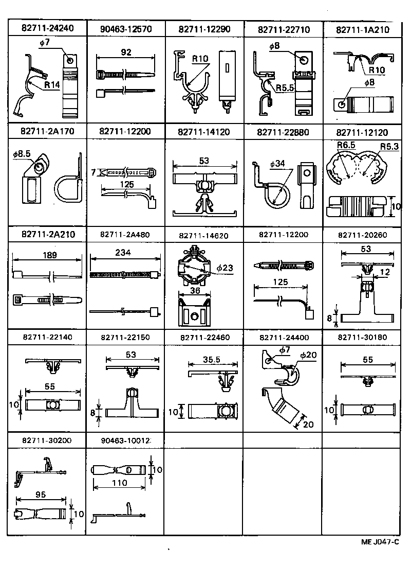  CHASER |  WIRING CLAMP