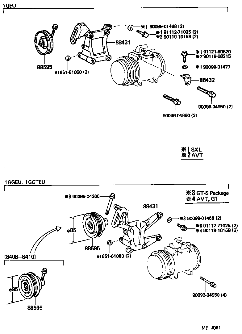 CHASER |  HEATING AIR CONDITIONING COMPRESSOR