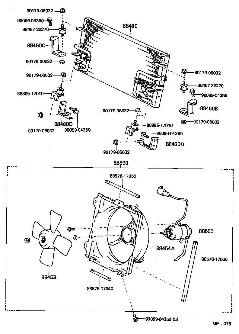  MR2 |  HEATING AIR CONDITIONING COOLER PIPING