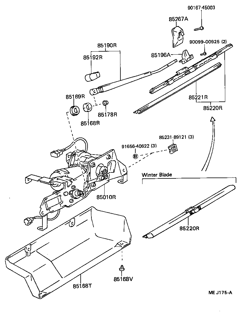  HILUX |  REAR WIPER