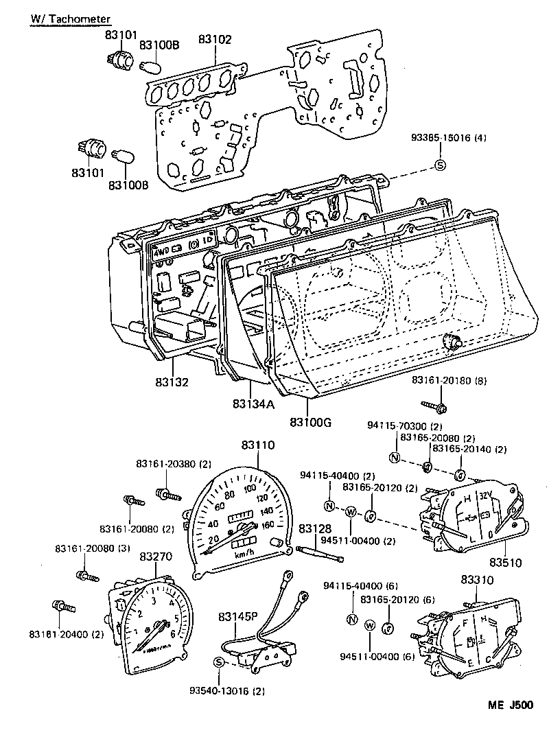  LAND CRUISER S T H T |  METER