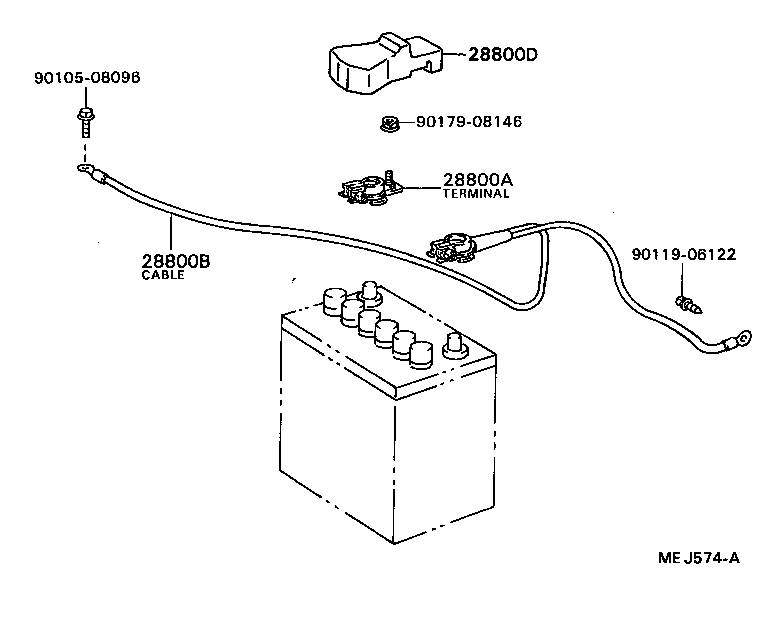  CARINA ED |  BATTERY BATTERY CABLE