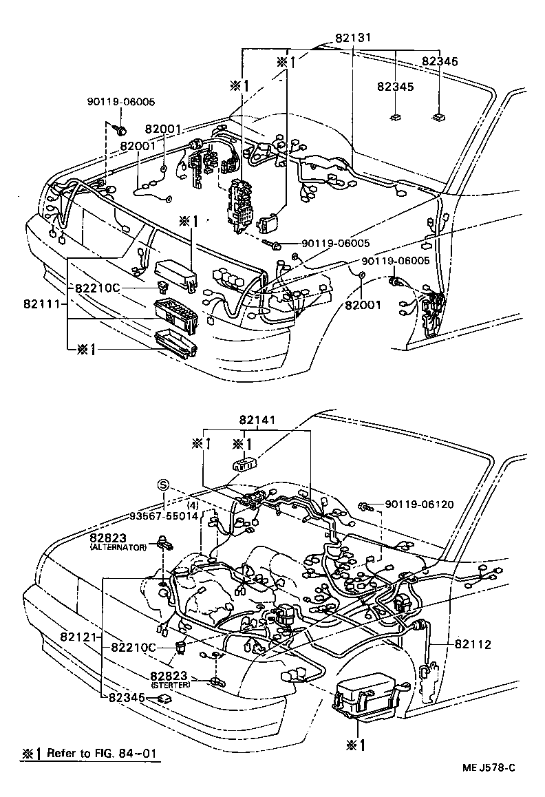  CARINA ED |  WIRING CLAMP