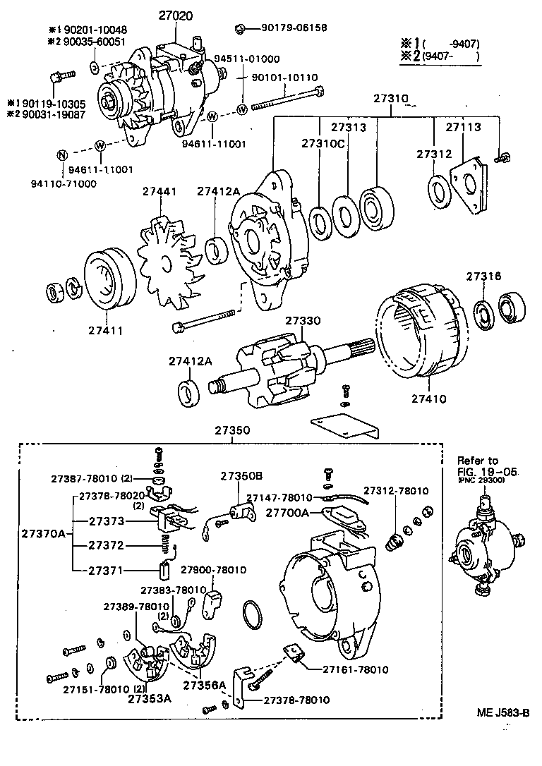  DYNA TOYOACE |  ALTERNATOR