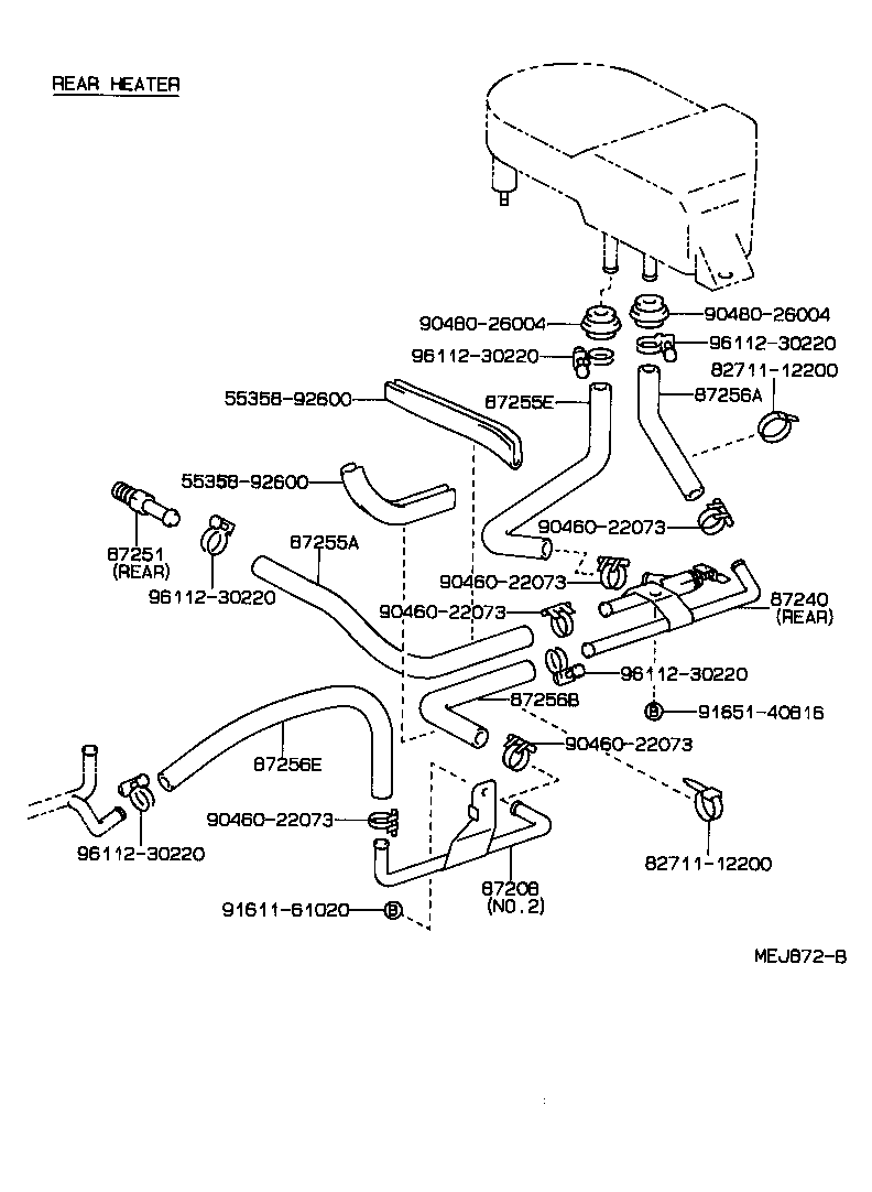  DYNA TOYOACE |  HEATING AIR CONDITIONING WATER PIPING