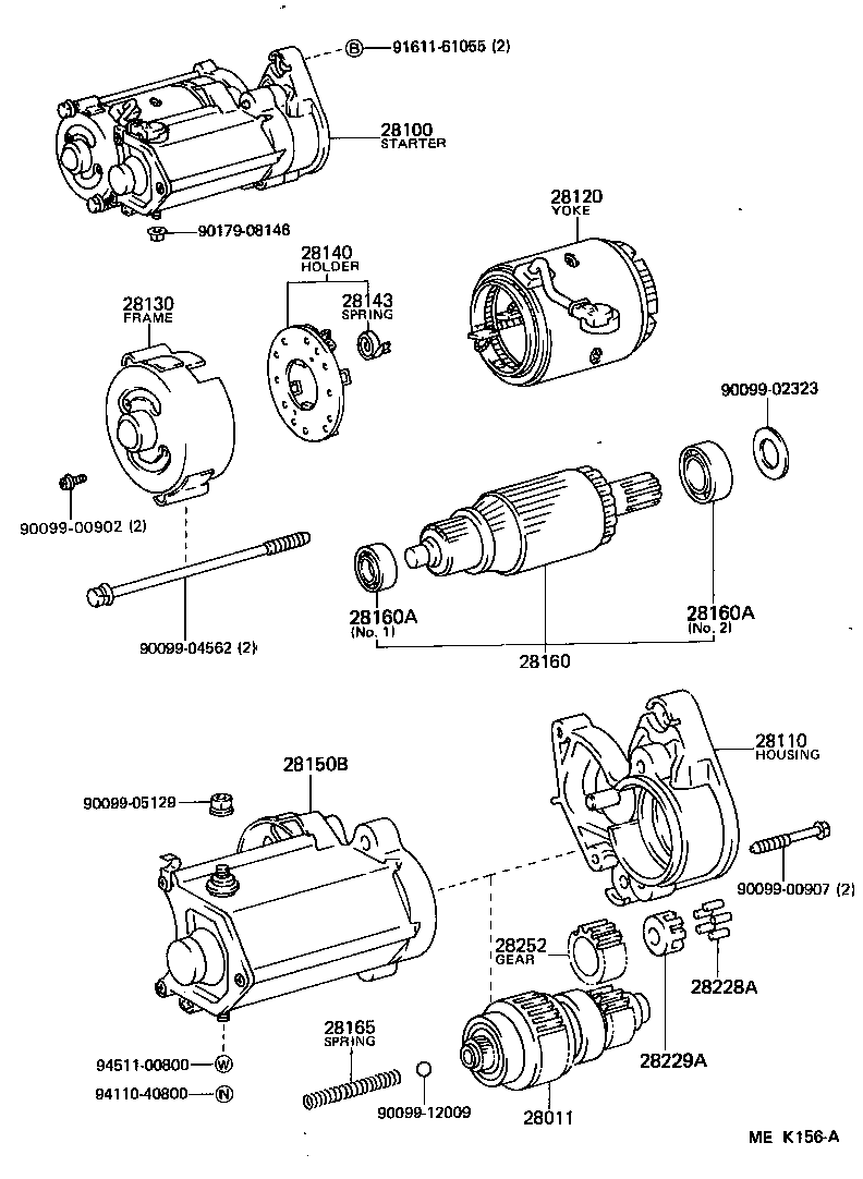  HIACE VAN WAGON |  STARTER