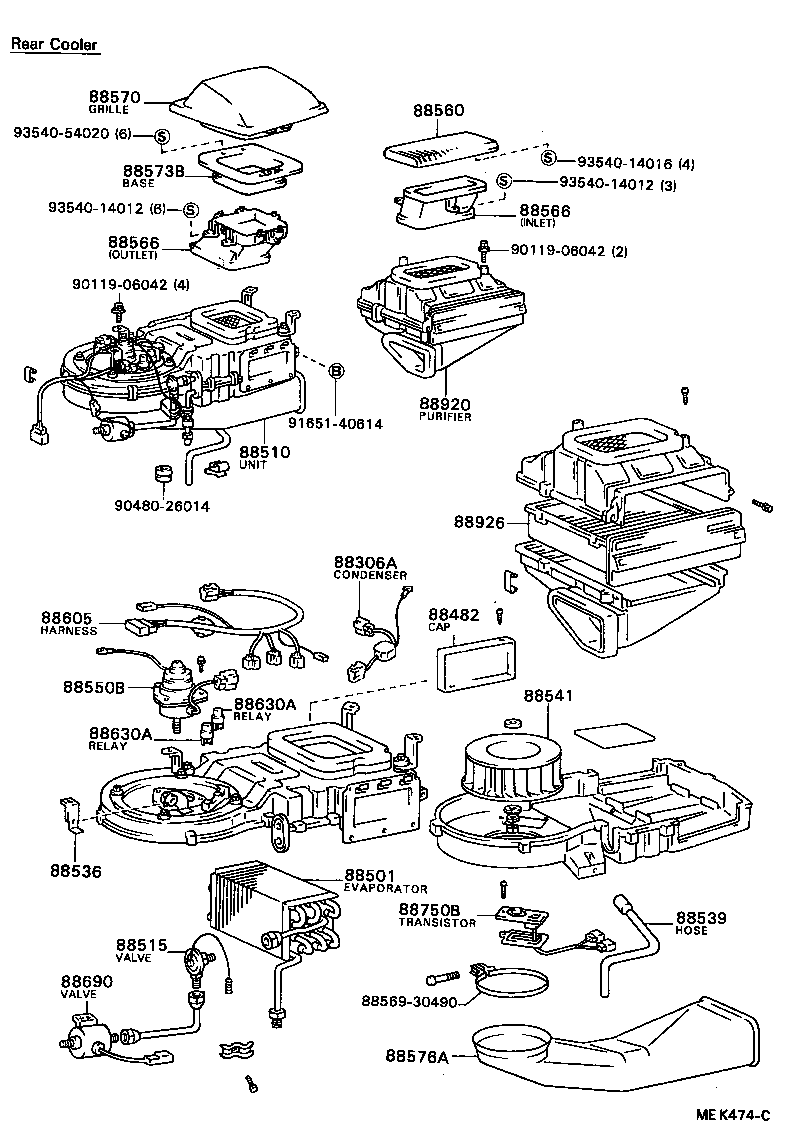  CENTURY |  HEATING AIR CONDITIONING COOLER UNIT