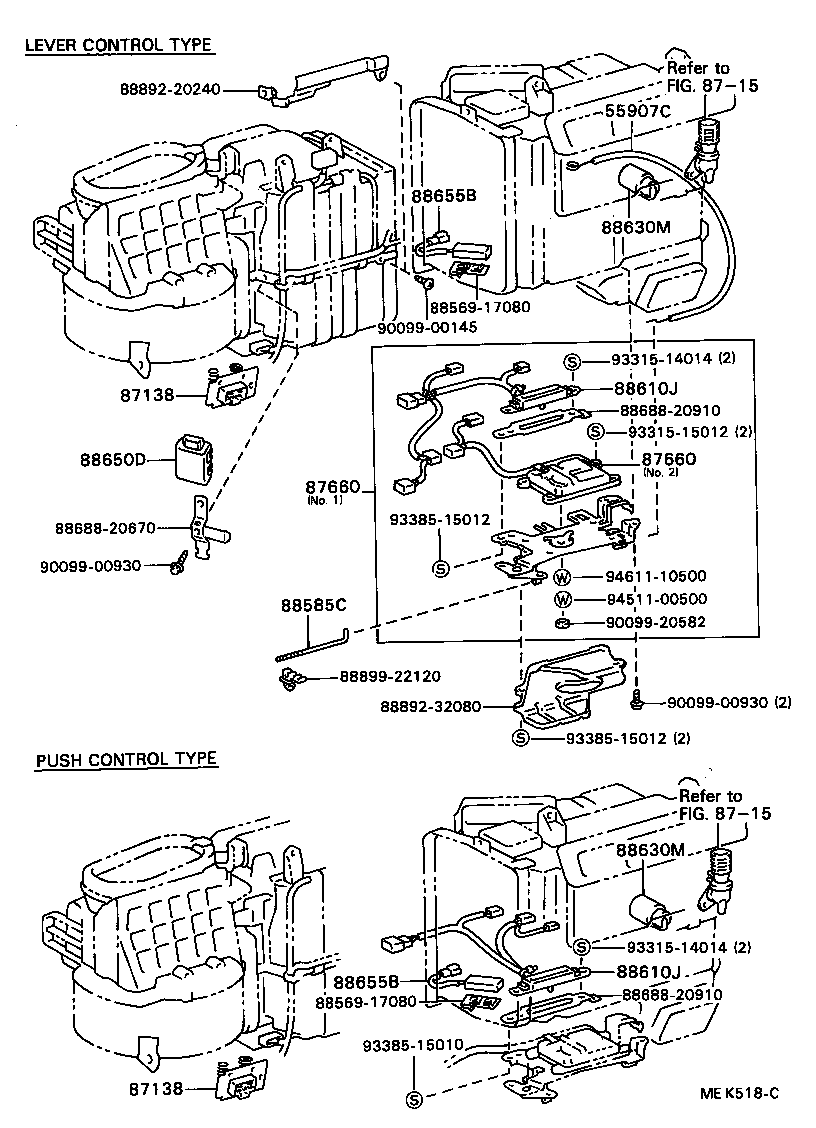  CARINA ED |  HEATING AIR CONDITIONING HEATER UNIT BLOWER
