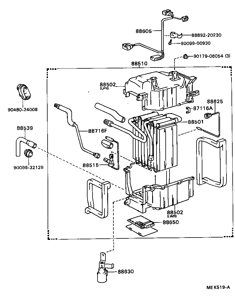  CARINA ED |  HEATING AIR CONDITIONING COOLER UNIT
