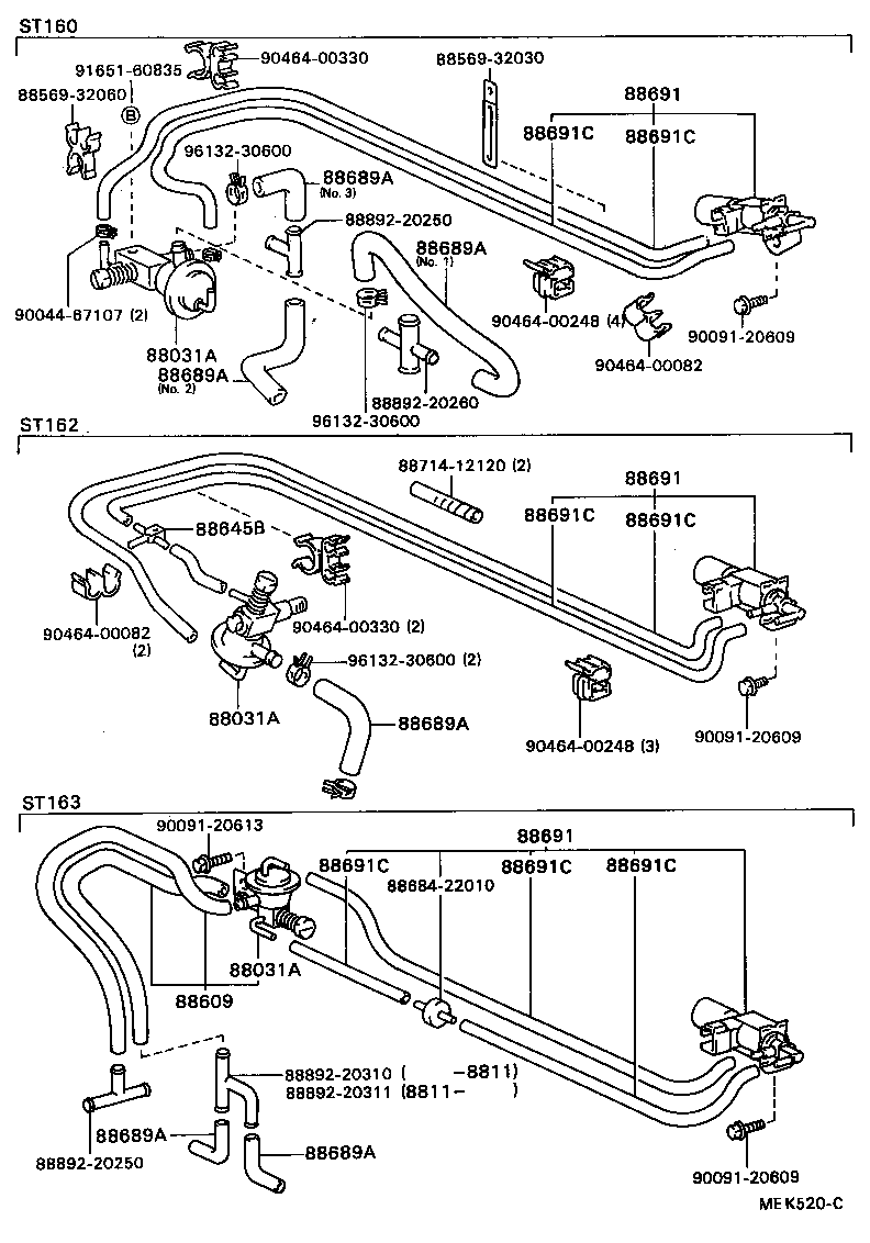  CARINA ED |  HEATING AIR CONDITIONING VACUUM PIPING