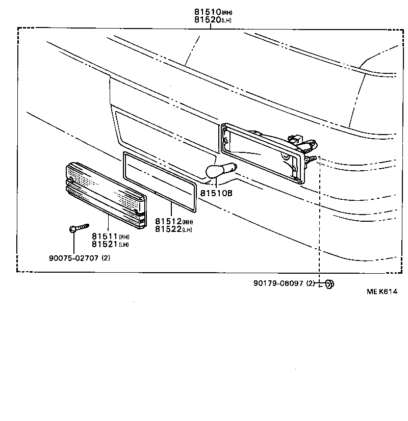  SOARER |  FRONT TURN SIGNAL LAMP