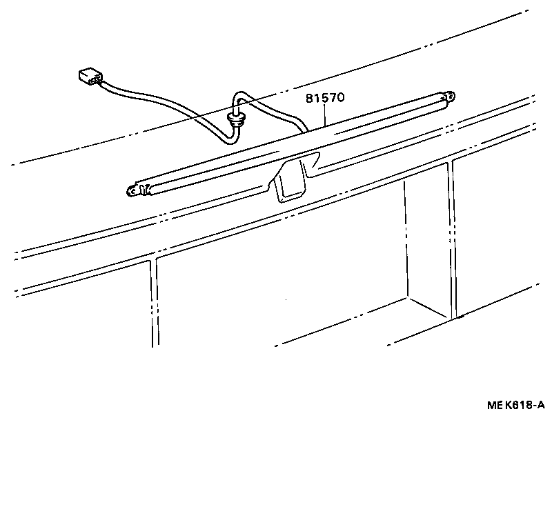  SOARER |  CENTER STOP LAMP