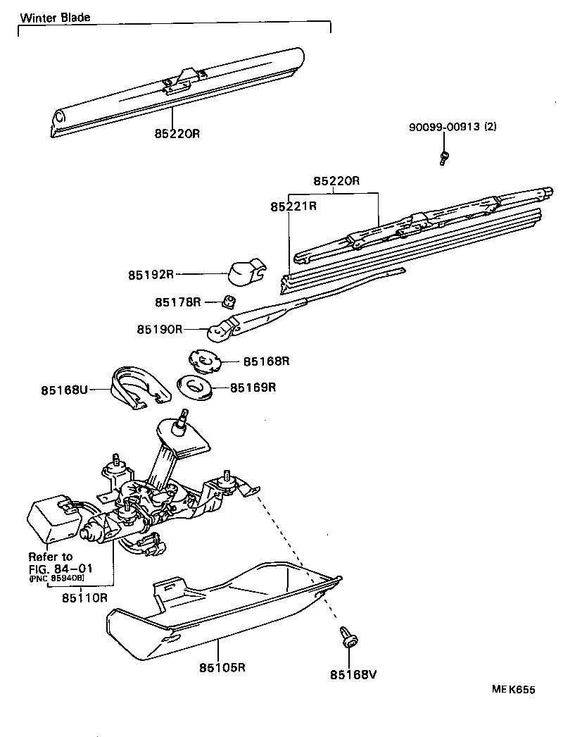  SOARER |  REAR WIPER