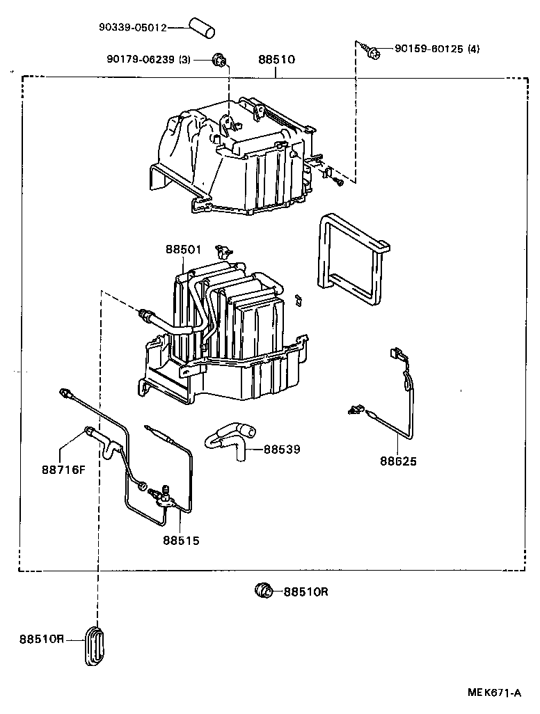  SOARER |  HEATING AIR CONDITIONING COOLER UNIT