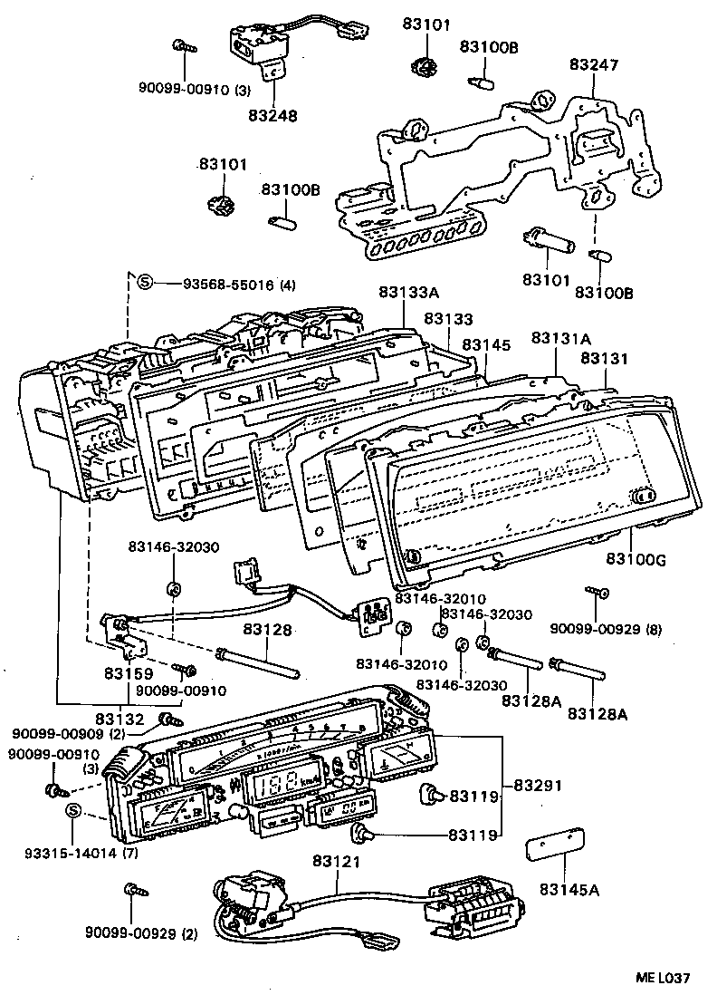  CAMRY VISTA |  METER