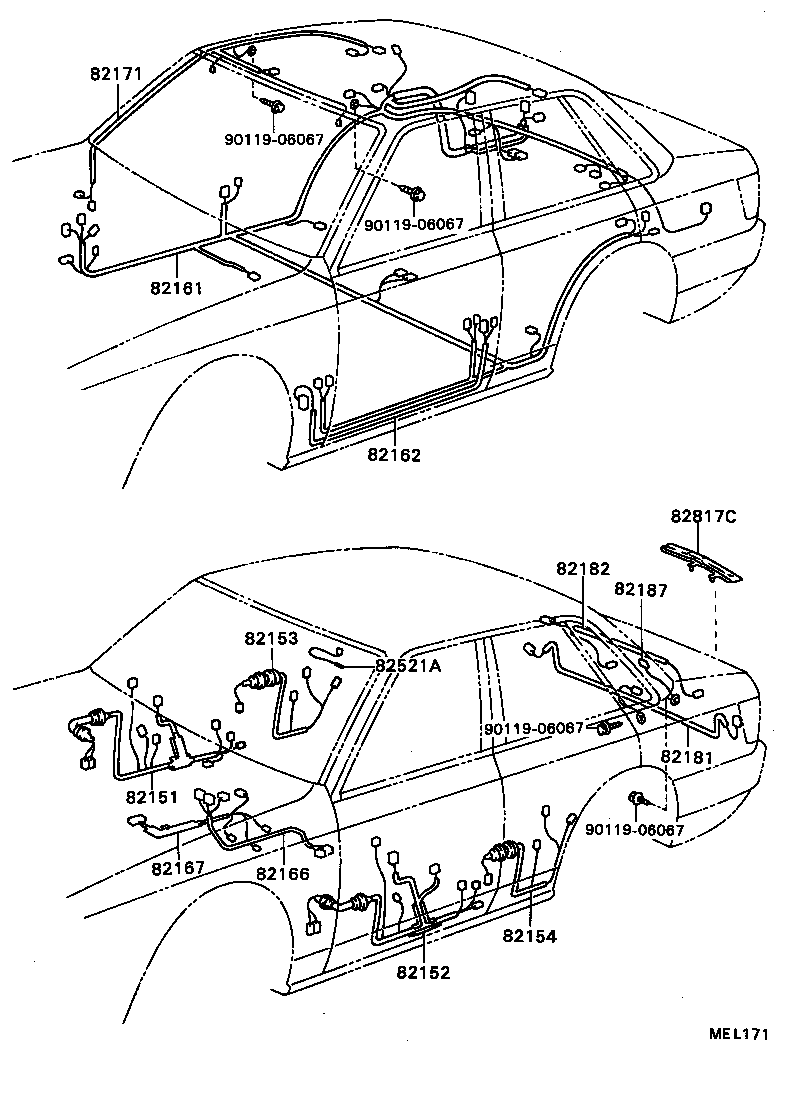  CAMRY VISTA |  WIRING CLAMP
