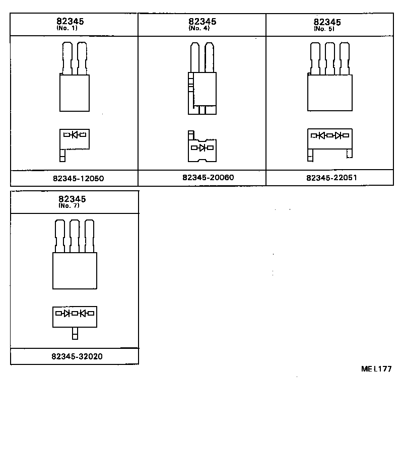  CAMRY VISTA |  WIRING CLAMP