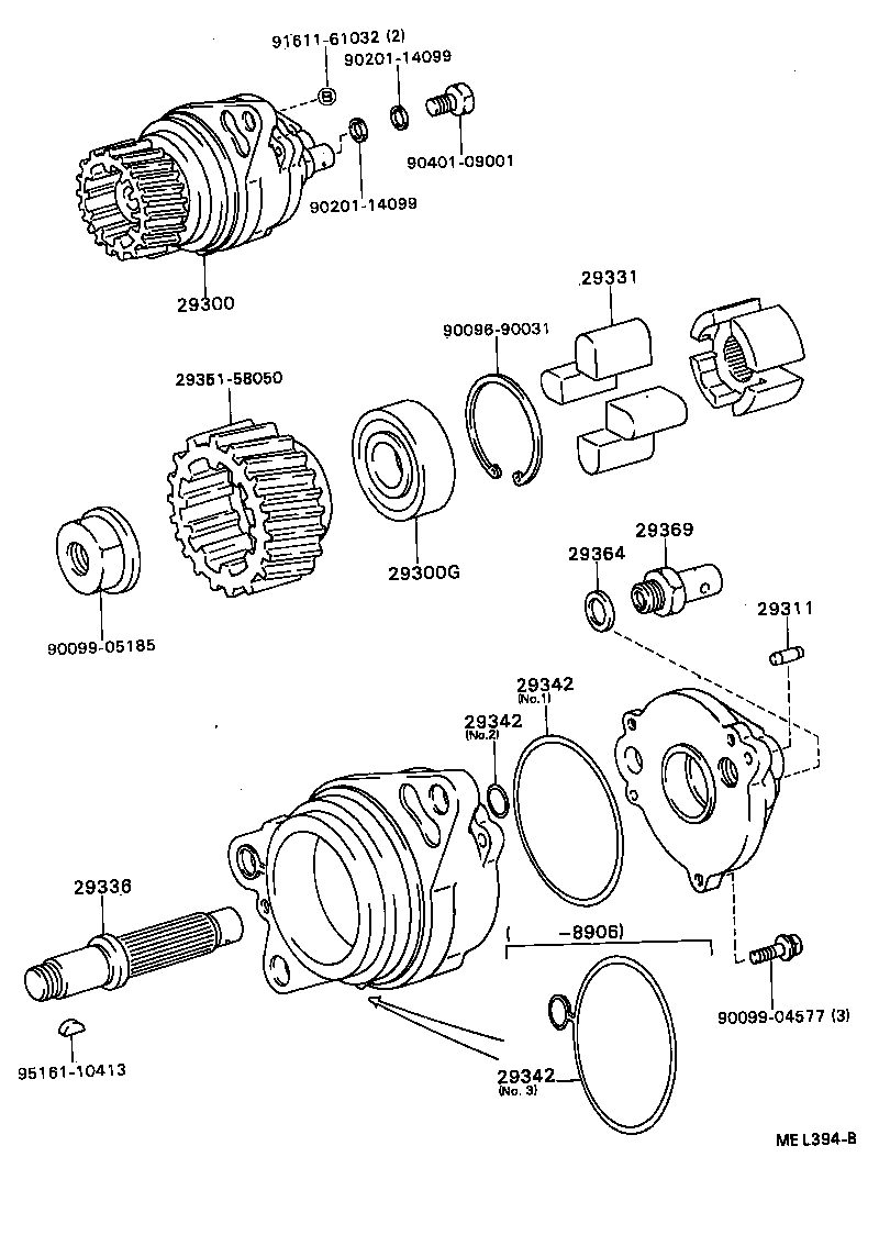  DYNA TOYOACE QUICK |  VACUUM PUMP