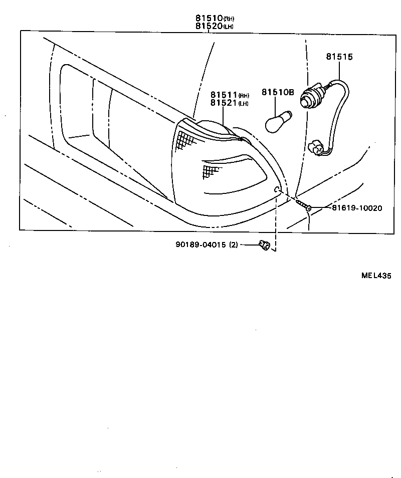  TOWN MASTERACE V WG |  FRONT TURN SIGNAL LAMP