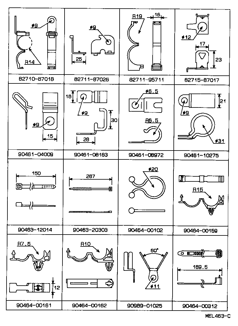  TOWN MASTERACE V WG |  WIRING CLAMP