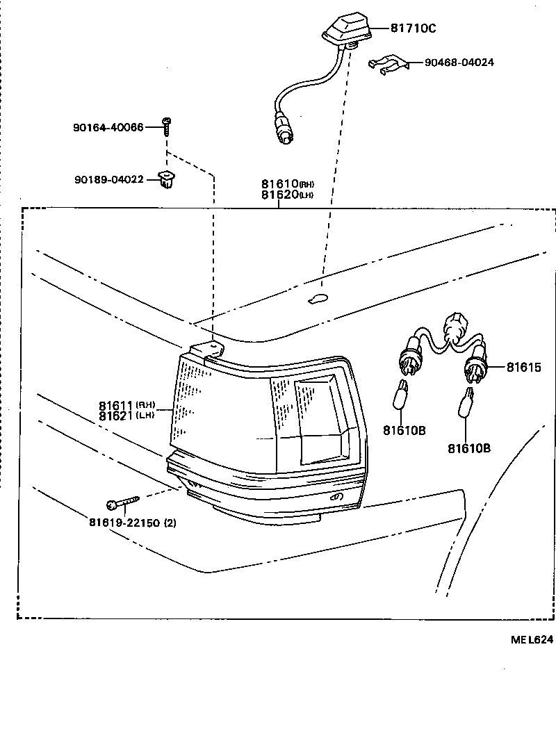  MARK 2 V WG |  FRONT CLEARANCE LAMP