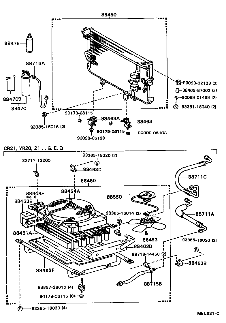  TOWN MASTERACE V WG |  HEATING AIR CONDITIONING COOLER PIPING