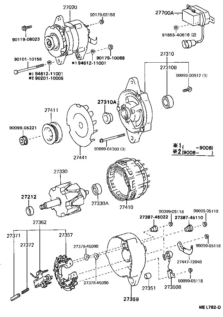  MARK 2 V WG |  ALTERNATOR