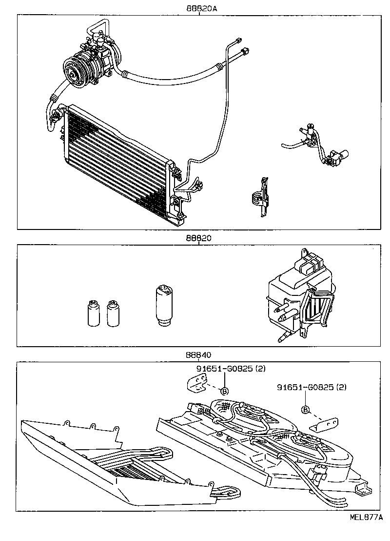  HILUX |  HEATING AIR CONDITIONING SET